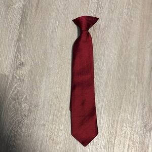 George Kids Red Tie